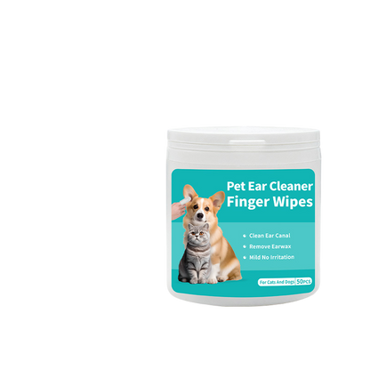 Pet ear-cleaning wipes