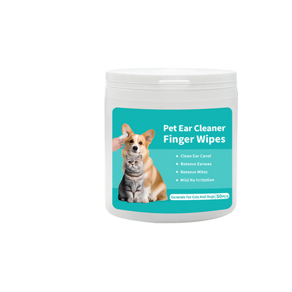 Pet ear-cleaning wipes