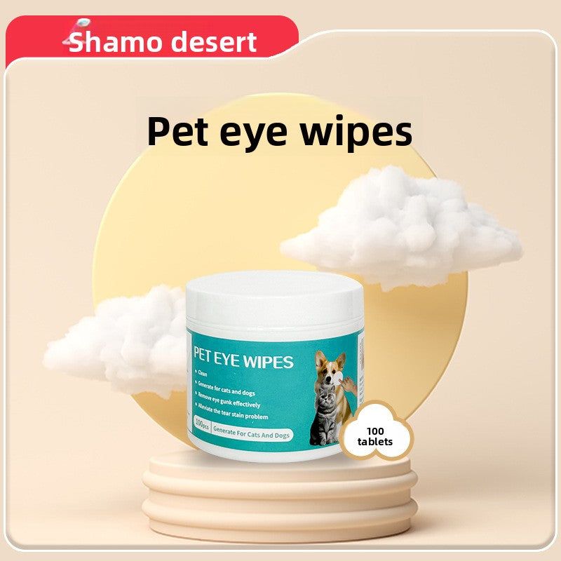 Pet ear-cleaning wipes