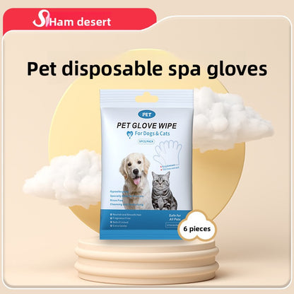 Pet ear-cleaning wipes