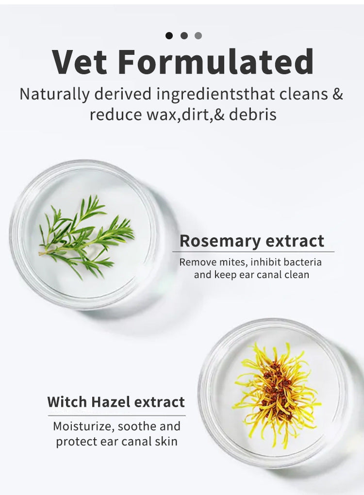 Pet ear-cleaning wipes